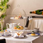 Bottomless champagne afternoon tea in London at the Intercontinental, Park Lane.