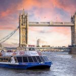 Thames afternoon tea cruise with stunning views across London's river skyline