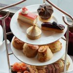 A mouthwatering selection of cakes for afternoon tea at Rubens at the Palace, London. (Buckingham Palace Mews). Special Offer - 20% discount code.