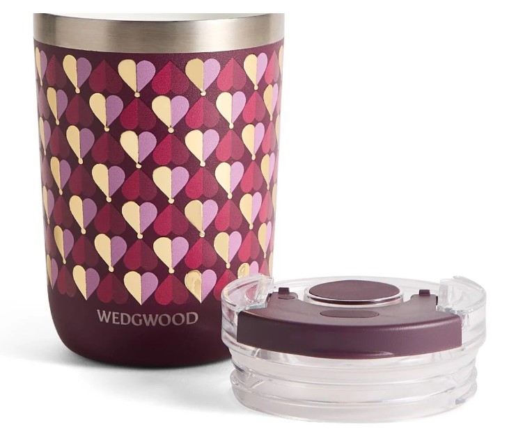 A beautiful thermal flask from Wedgwood from someone who has their tea on the go.